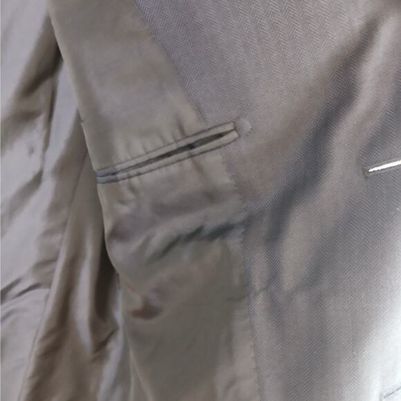 Pal Zileri Gruppo Forall SZ 50R Wool-Silk-Cashmere Blend Suit Jacket Blazer Navy - Picture 5 of 7